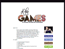 Tablet Screenshot of khangames.com